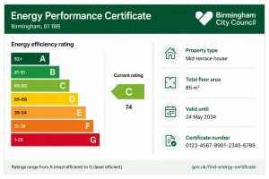 epc certificate birmingham